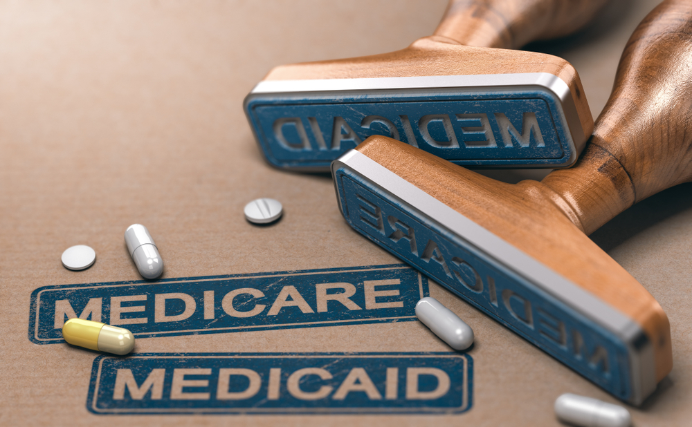 Image illustrating the concept of dual eligibility for Medicare and Medicaid as a cost-saving measure for seniors in estate planning and elder law.