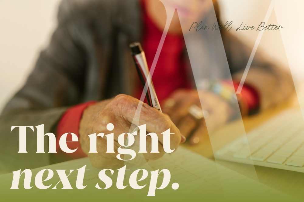 Elderly person's hands resting near a keyboard and legal pad — how to get guardianship of an aging parent in New Jersey